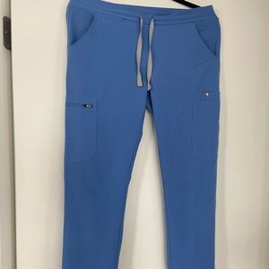 Figs yola scrub bottoms in blue